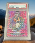 Panini Mosaic 2024 Caleb Williams Camo Pink Mosaic Prizm Rookie #301 PSA 9 Bears