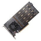 PCle 3.0 auf M.2 NVME 8-Disk-Erweiterungskarte, PLX8749 Freies Laufwerk, Fr1825