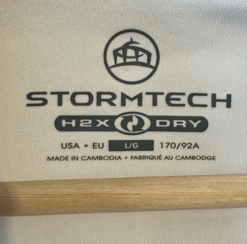 Herren Large Honda Indy Toronto Racing H2X Dry Make A Wish Kanada weißes Poloshirt - Bild 5 von 5