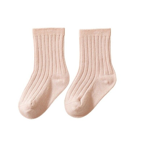 2 Pairs Baby Socks Children Boys Girls Winter Warm Socks Solid Color 0-8 Years - Picture 6 of 23