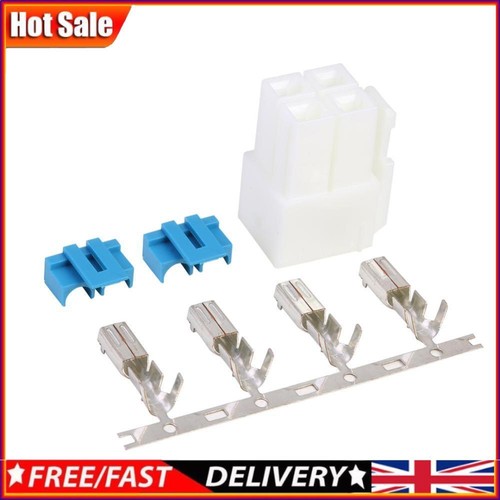 4-Pin Power Connector Plug Shortwave Radio Plug Cord Adapter for KENWOOD TS-480