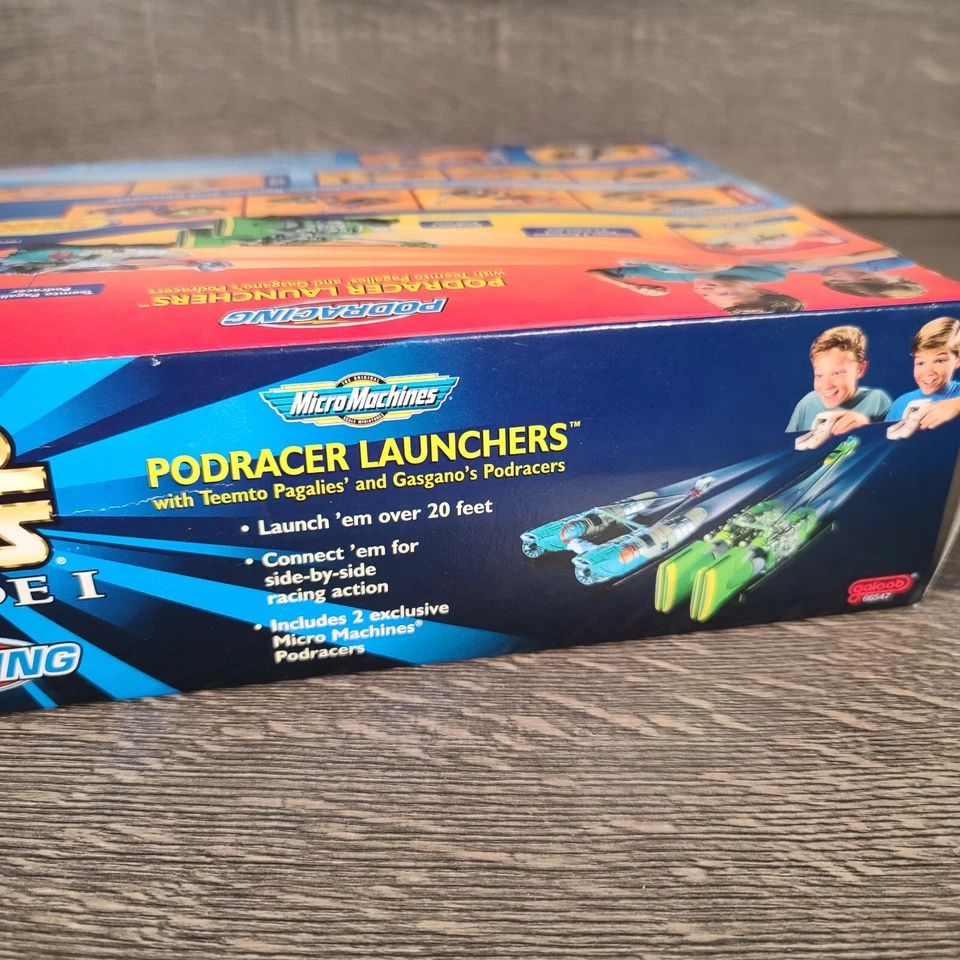 Micro Machines Star Wars Episodio 1 Lanzadores Podracer - 1998 Juguete Galoob Nuevo de Lote Antiguo Foto 2 de 4