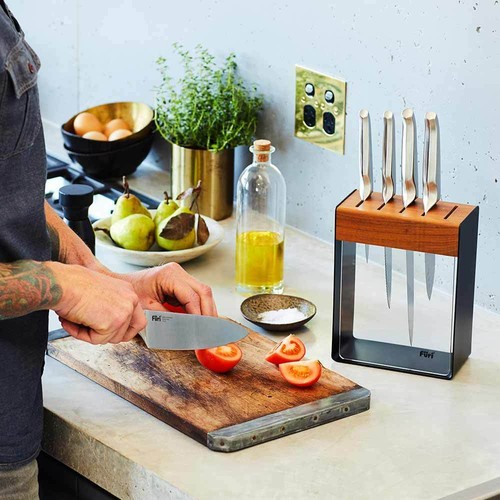 100% Genuine! FURI Pro Limited Edition Black Knife Block Set 7 Piece! RRP $549! - Picture 5 of 12