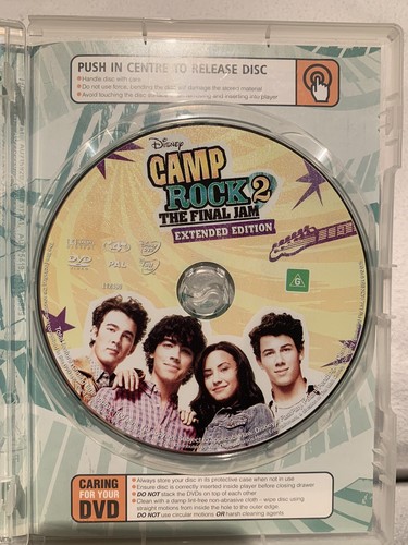 Camp Rock 2: The Final Jam DVD (Region 4) Extended Edition Disney Demi Lovato - Bild 3 von 5