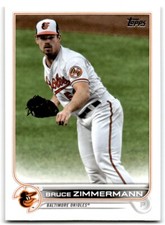 2022 Topps Bruce Zimmermann Baseball Cards #157