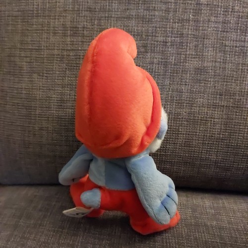 Papa Schlumpf - 1996 / Stofftier Plüschfigur / Die Schlümpfe Peyo Original - Bild 3 von 9
