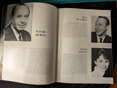 Vintage 1965-67 "Hello Dolly" Program Starring Ginger Rogers Broadway See Detail - Picture 6 of 14