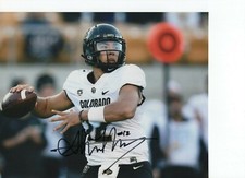 STEVEN MONTEZ COLORADO BUFFALOES SIGNED 8X10 PHOTO COA #2