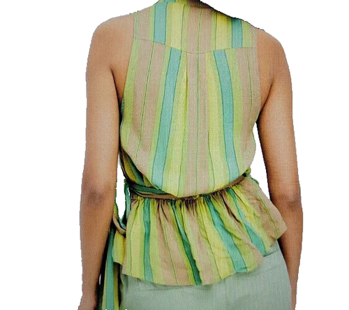 Free People MacKenzie Wrap Button Up Women's Top size M - Picture 4 of 11
