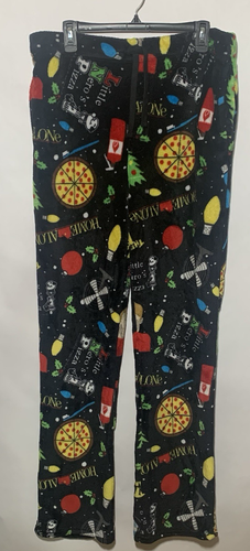 Home Alone Pajama Fleece Pants Mens XL Pockets Christmas MaCaulay Culkin Y2K - Picture 5 of 10