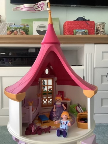 playmobil Prinzessinnen Schloss 5142 mit zusätzlichen Etagen/Zimmern & Zubehör - Bild 9 von 24