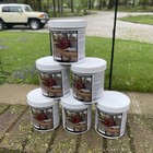 SIX JARS AKONA Concrete  Colorant Dye Cement Mortar Grout Plaster 10 oz. Buff