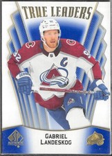 2021-22 SP Authentic True Leaders Blue #TL4 Gabriel Landeskog