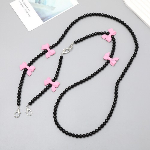 Y2K Gradient Love Heart Phone Crossbody Lanyard Rope Neck Strap détaillant Bracelet Chain