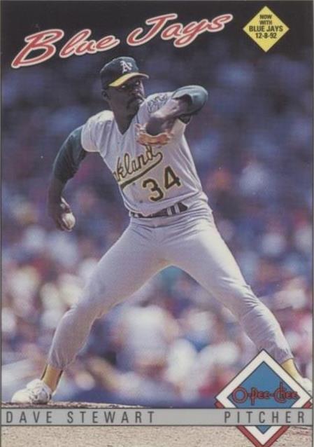 1993 O-Pee-Chee - Dave Stewart #294 - 1 of 1