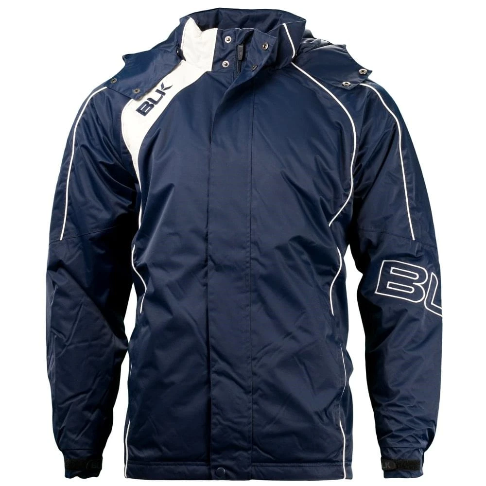 CAPPOTTO GIACCA NERO RUGBY STRATUS COACHES BLU NAVY SMALL NUOVO CON ETICHETTE