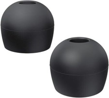 radius HP-DME00K Deep Mount Earpiece Tips Black All Sizes Ships From Japan