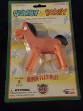 POKEY Horse - 4.5" Bendable Posable Classic TV Series Bendy Figure / Gumby's Pal