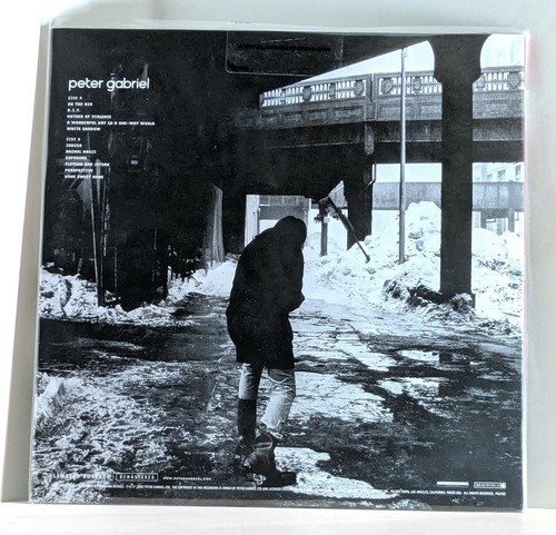 PETER GABRIEL 2 Scratch 200-gram CLARITY VINYL LP Sealed Classic Records PGLP02 - Picture 2 of 2