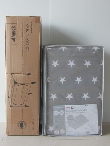 Hauck Kinderreisebett Dream N Play Plus, mit roba Reisebettmatratze Little Stars - Bild 10 von 11