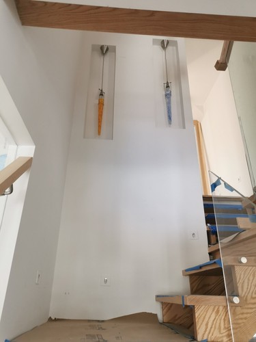 Lite Source LS-80700 Bronze Bess 3-Light Floor Lamp With White Glass Shades - Picture 10 of 12