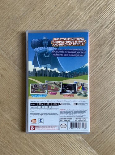Katamari Damacy Reroll Nintendo Switch ASIA VER REGION FREE NEW SEALED - Photo 2/2