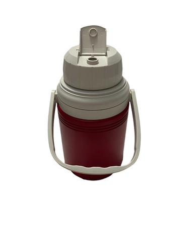 Coleman Jug 5542 1/3 Gallon Red Water Cooler Travel Camping Spout Made in USA