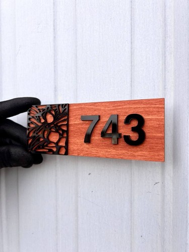 Custom House Number Plaque Personalized Home Address Sign house number - Picture 6 of 6