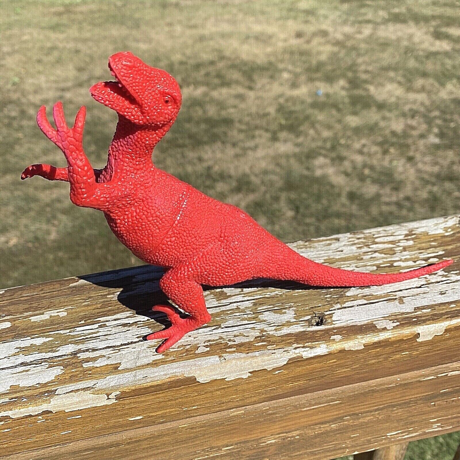 Ankyo Velociraptor Dinosaur Rare Red Color 6 Inch Tall by 9 Inch Long Toy | eBay Ankyo Velociraptor Dinosaur Rare Red Color 6 Inch Tall by 9 Inch Long Toy | eBay