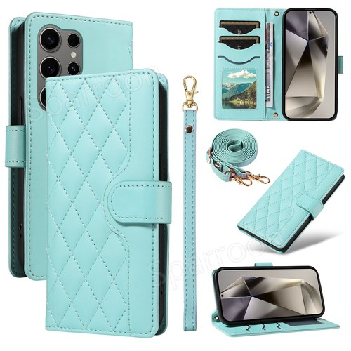 Handy Hülle für Samsung Galaxy A16 5G A35 A55 A36 A56 5G Magnet Klapphülle Case - Picture 7 of 112