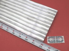 10 Pieces 1/2" ALUMINUM 6061 ROUND ROD 22" long Solid T6511 Extruded Bar Stock