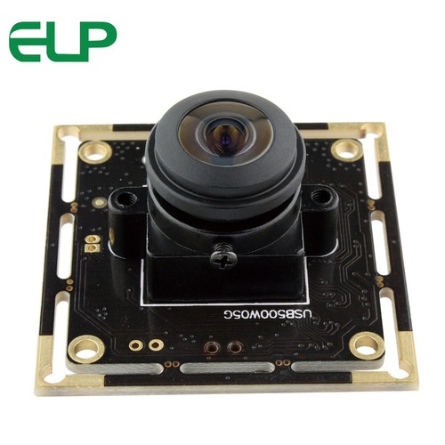 5MP USB Camera Module w/ 180degree Fisheye Lens Aptina MI5100 CMOS HD Web Camera - Picture 4 of 7