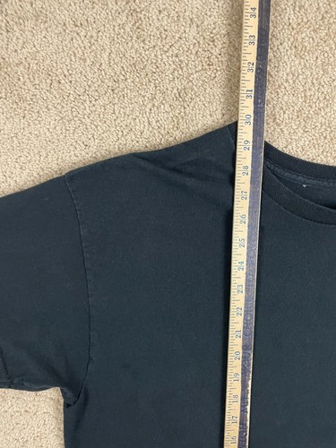 T-Shirt Mens Size 46 Crewneck Longhorn Steakhouse Tis The Season For Steak Black - Picture 10 of 11