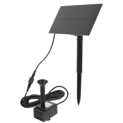 #ad Solar Pond Pump Solar Fountain Pump Water Feature Pump Solar Panel Pump Outdoor