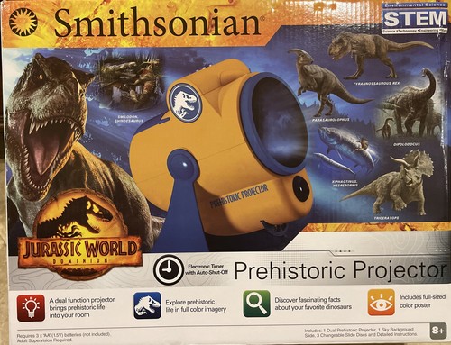 Proiettore preistorico Jurassic World Dominion Smithsonian STEM NUOVO 2022 - Foto 3 di 3