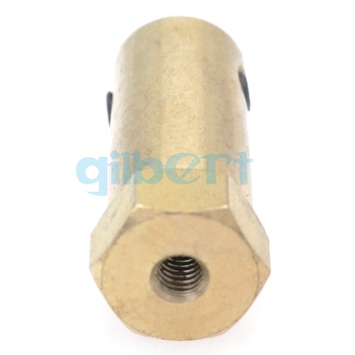 4pcs Hole Dia 3-8mm Brass Extended Hex Shaft Tire Connector DIY Model Motor - Picture 14 of 27