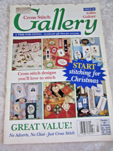 CROSS STITCHing magazines x 4 - Loads of ideas- Xmas, Floral, Sampler etc- used - Picture 17 of 24