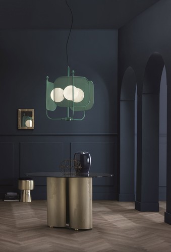 Lampadario sospensione design classico rosa antico 3 luci MS-076 - Picture 8 of 11