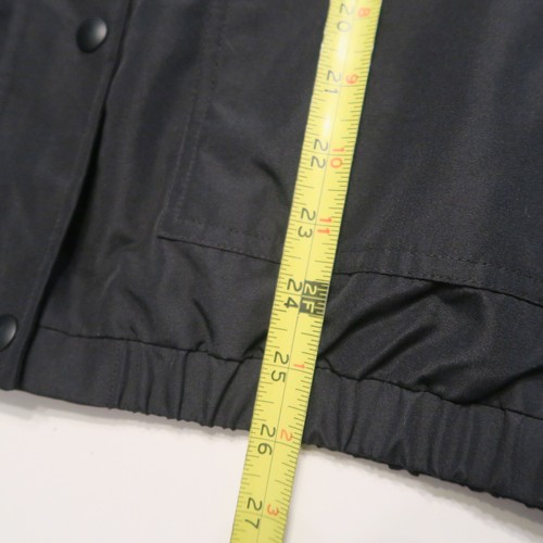 Volcom Black Water Resistant Draw String Hood Mesh Lined Medium M 12 W Jacket - Picture 12 of 16