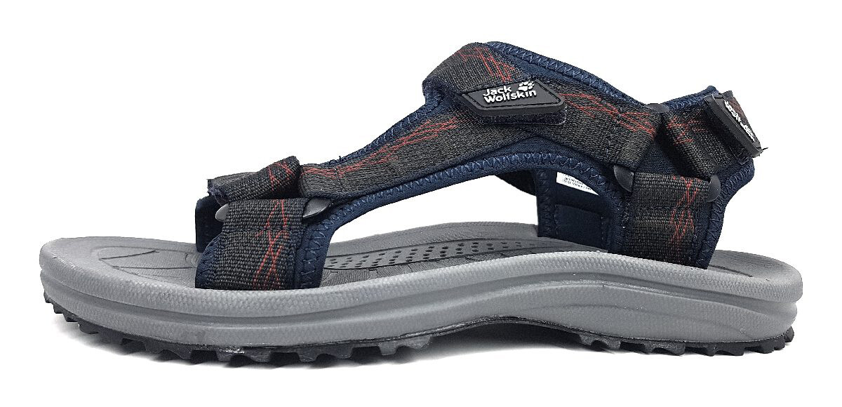 Jack Wolfskin Sportschuhe Herren Badeschuhe Sandale Blau Freizeit