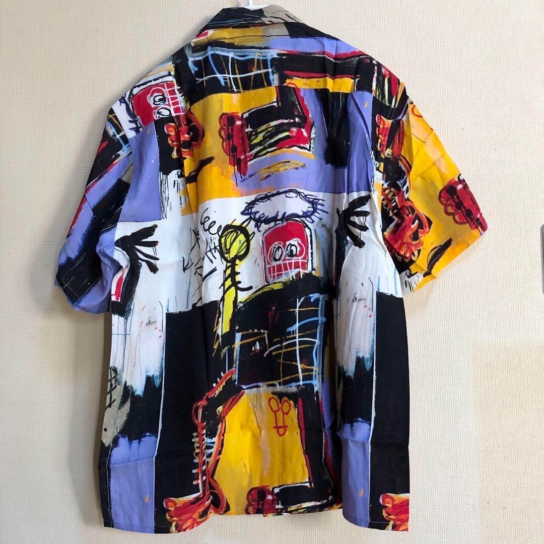 WACKO MARIA 22SS Jean Michel Basquiat Total Pattern Men WACKO MARIA 22SS Jean Michel Basquiat Total Pattern Men