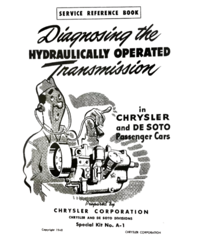 For 1946-1954 Dodge Desoto Chrysler Manual Shop Fluid Drive & Semi Auto Trans - Picture 2 of 7