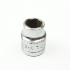 S-K Tools 3/8" 6 Point Shallow Chrome Socket 3/8" Drive 45112 USA
