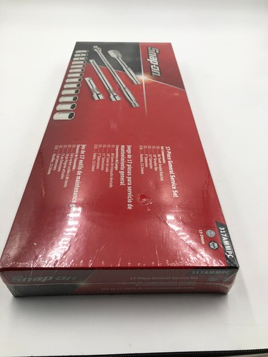 NEU Snap On 17 Stck. 1/2" Antrieb 6-Punkt metrisch General Service Steckschlüsselsatz #317AMMPC - Bild 8 von 10