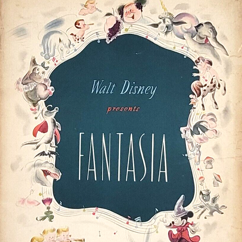 1940 Walt Disney Presents Fantasia VTG Theatre Orchestra Program Mickey Mouse - Picture 2 of 14