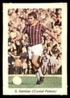 Carte sportive singole collezionabili e figurine 1971 calcio Crystal Palace
