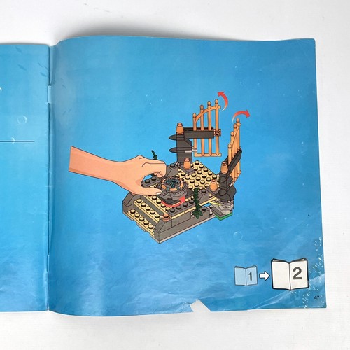 LEGO Atlantis Gateway of the Squid Instruction Manual Booklets 1 & 2 - No Bricks - Picture 3 of 5