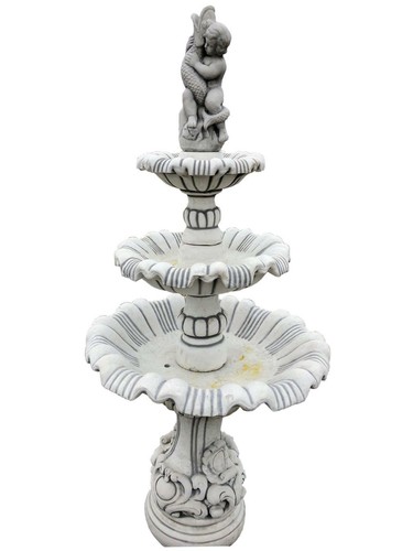 ANTIKES WOHNDESIGN Spring- & Zierbrunnen AWD-SS-128 B:100cm H:197cm - Bild 1 von 7
