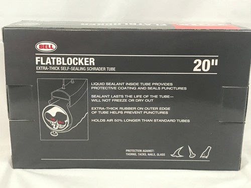 Tubo Schrader auto-sellante extra grueso Bell FlatBlocker 1,75 - 2,25 - Imagen 2 de 3