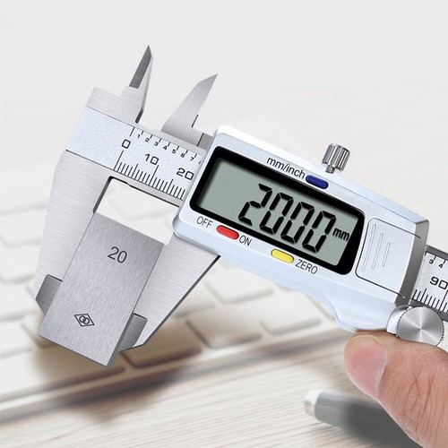 Digital Caliper 6"150mm Micrometer LCD Gauge Vernier Electronic Measuring Device - Picture 14 of 20